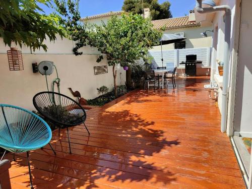 Frontignan Apartment | Frontignan villa rez de chausée avec exterieur privatif, Plage 4km