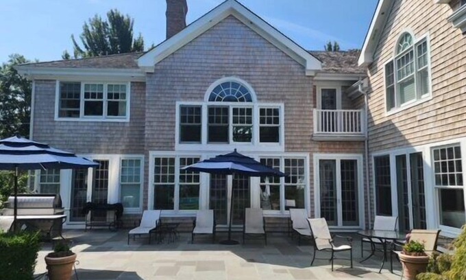 Village of Southampton House | Full Gym with Full Tile Steam Room, Roofed Cabana, Short Distance to.