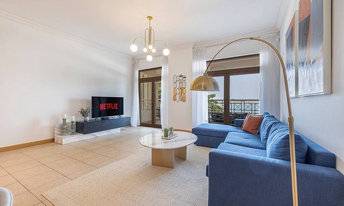 Palm Jumeirah Apartment | Full Sea And Burj Al Arab View 2 Br Extra Room