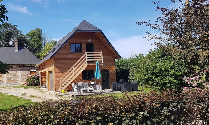 Saint-Martin-de-l'If Apartment | Furnished gite for 4 people in the countryside, fully equipped