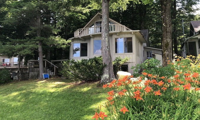 Galway Cabin | Galway Lake waterfront cabin with exceptional sunset views.