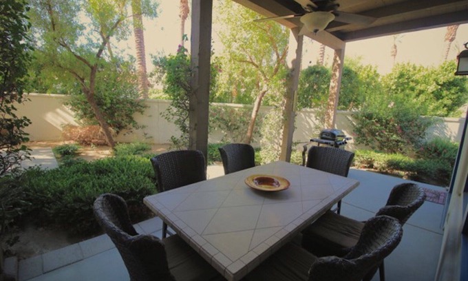La Quinta Condo | Garden Hideaway Villa across from Main Pool, Corner unit@ Legacy Villas! #064656