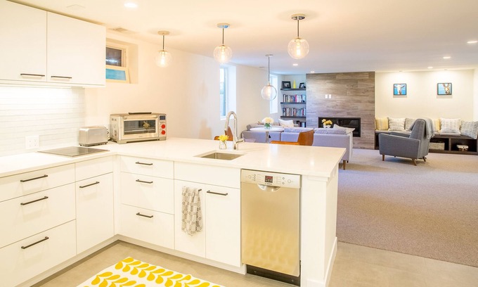 Old North Boulder Apartment | Garden Level Apartment
