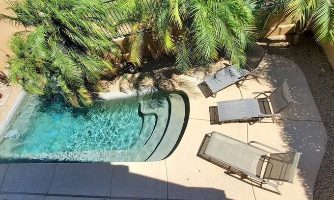 Ocotillo House | Gated Ocotillo house, pool heater, BBQ, golf views