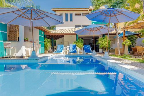 Guarajuba House | GB19 Casa 7 Quartos a 50m da Praia, Guarajuba