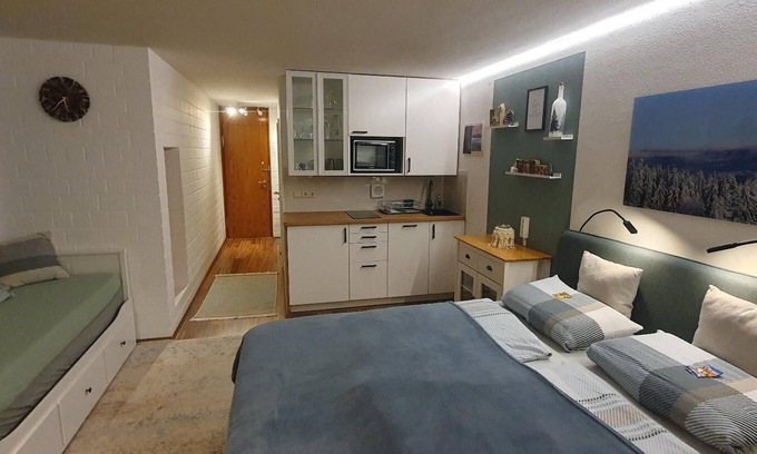 Sankt Englmar Apartment | Gemütliches Appartement mit Überdachten Balkon