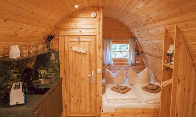 Wilhelmsthal Apartment | Gemütliches Chalet für bis zu Drei Personen Inmitten der Natur des Frankenwaldes