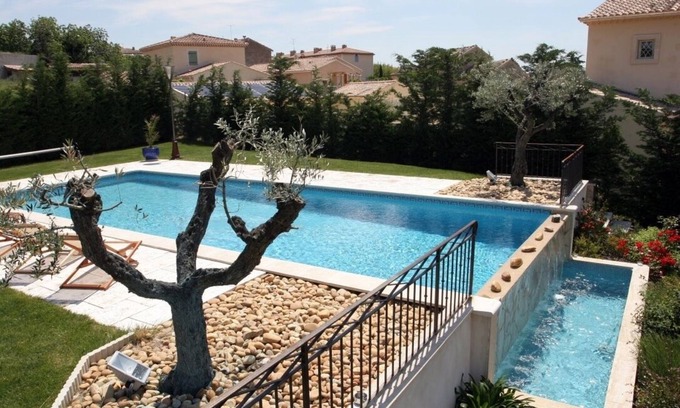Caromb Other | Gite de Charme Avec Piscine à Débordement Dans ms Provençal