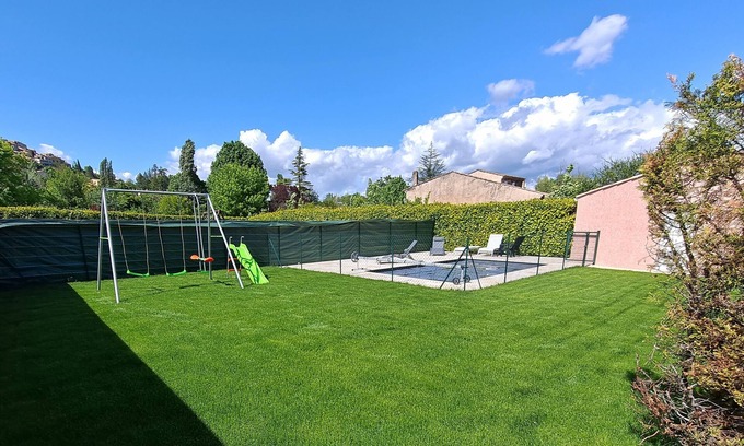 Dauphin Villa | Gite l'Olivier for 6 people - 3 bedrooms with heated pool