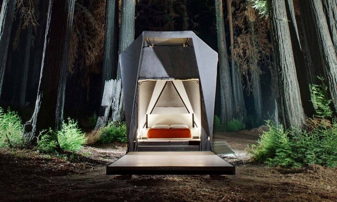 Kalispell Cabin | Glamping Near Glacier & Whitefish, 80 Acres, River Access, Mtn Views: Tent C5