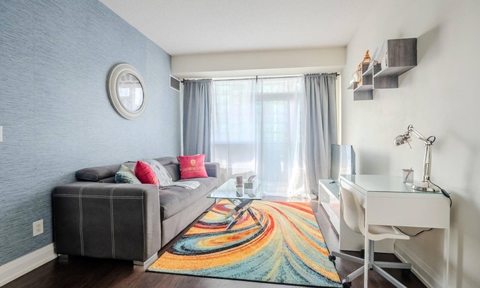 Willowdale Condo | GLOBALSTAY. Modern 2bd 2 bath Skyscraper. Free parking
