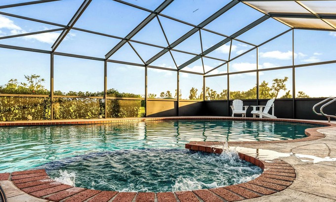 Whitfield House | Golf Course Front Oasis! Pool! Spa! Games!