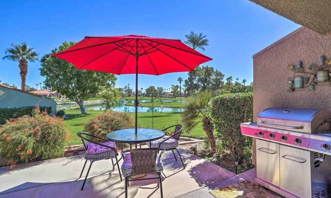 Palm Desert Condo | Golf Course View & Pool Access: Palm Desert Home