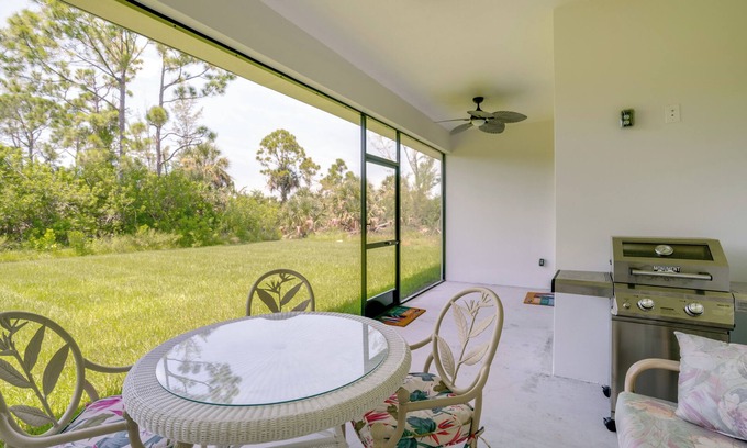 South Gulf Cove House | Golf Days & Beach Fun: Port Charlotte Home w/Yard