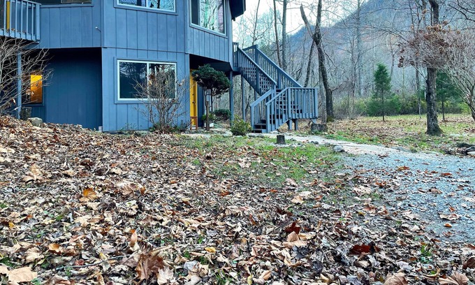 Otto Cabin | Good Bones Cabin on Middle Creek - Blue Ridge Mountain Retreat on 2 Acres