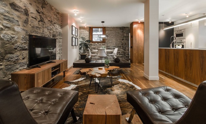 Shaughnessy Village Apartment | Gorgeous 1890's Modern Stone Apartment- DOWNTOWN MONTREAL