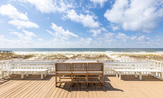 Gulf Shores House | Gorgeous Beachfront Home! Panoramic Ocean Views. Private walkway to the beach.