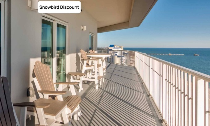 Ono Island Condo | Gorgeous Direct Beach Location with Both East & West Penthouse Views!