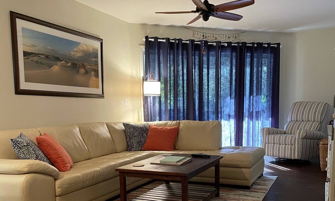 New Smyrna Beach Villa | Gorgeous poolside villa, ground floor, heated pool