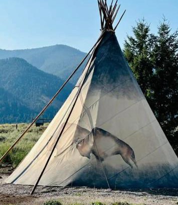 Cameron Other | Gorgeous Wild Buffalo Tipi Near West Yellowstone