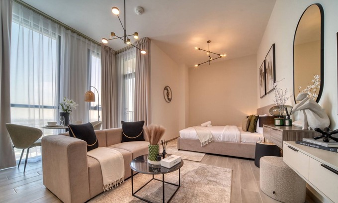 Dubai Production City Apartment | Graceful Studio at Mesk 1 Midtown Dubai Production City by Deluxe Holiday Homes