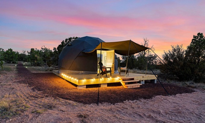 Valle Cabin | Grand Canyon Dome Stay | Stargazing Retreat