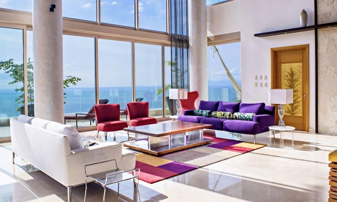 South Shore Hotel Area Resort | Grand Mountain Penthouse with 360 View of Vallarta Bay and Mountains