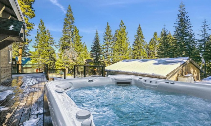 Comstock Acres House | Granlibakken Getaway- West Shore Retreat-Central Location-Hot Tub-Near Skiing