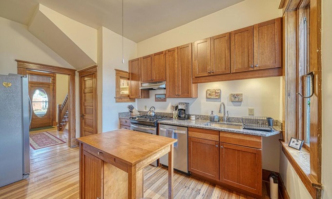 Salida House | Great in-town Salida location! Walk to shops, restaurants, parks, river +A/C!