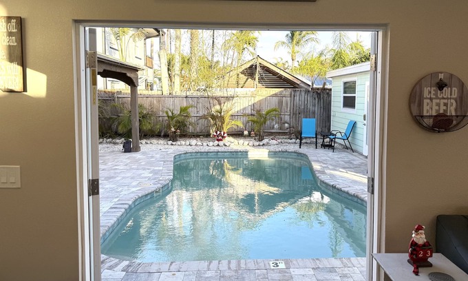 Clearwater Beach House | Great location/Home with Cottage/Pool