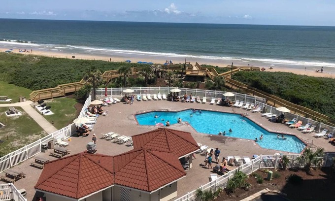 Sneads Ferry Condo | GREAT OCEAN & POOL VIEW, 2 BR/2 BATH CONDO, ST. REGIS RESORT, N. TOPSAIL BEACH,N
