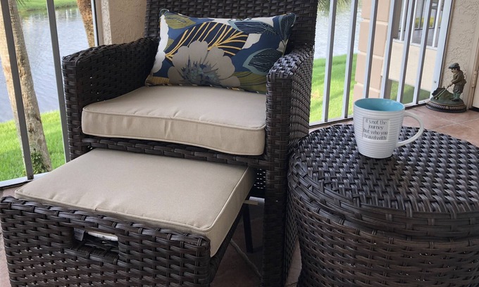 Palmer Ranch Condo | Great Water View. 2 bdr condo -Stoneybrook Golf & CC
