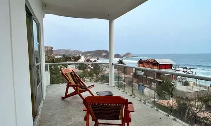 Huautlco Apartment | Grecas del mar house.