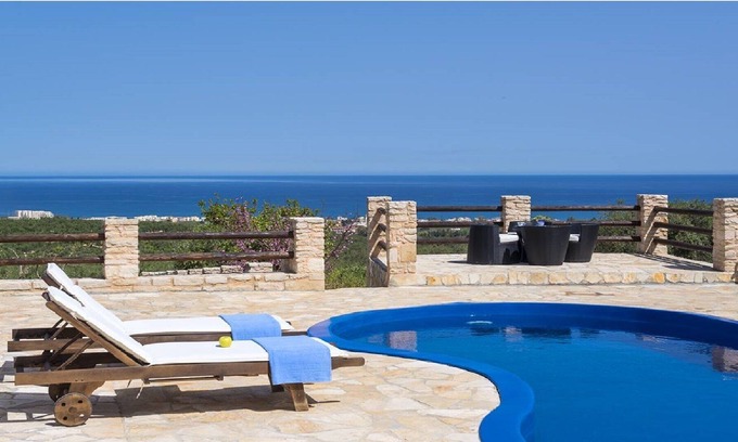 Platanias Villa | Grecian Villas - Dias Seaview Villa With Private Pool