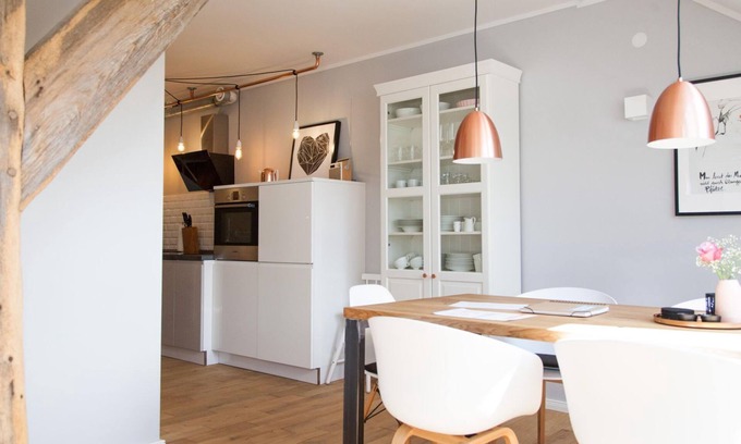 Dornum Apartment | Groß, Modern & Neu für 6 Personen Direkt am Deich - Gulfhof Polder72