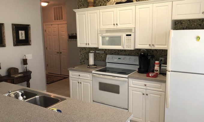 Sea Trail Condo | Ground floor condo near beach & golf!
