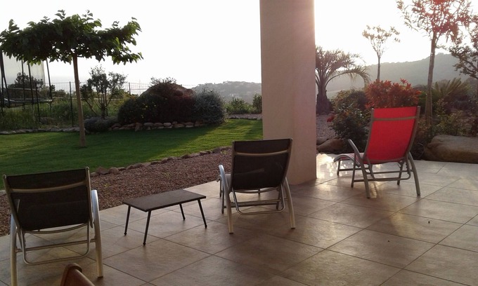 Molini Apartment | Ground floor of villa with sea view