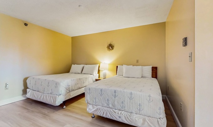 Wells Apartment | Ground Level Condo with Shared Pool, Firepit, Free WiFi, and Partial A/C