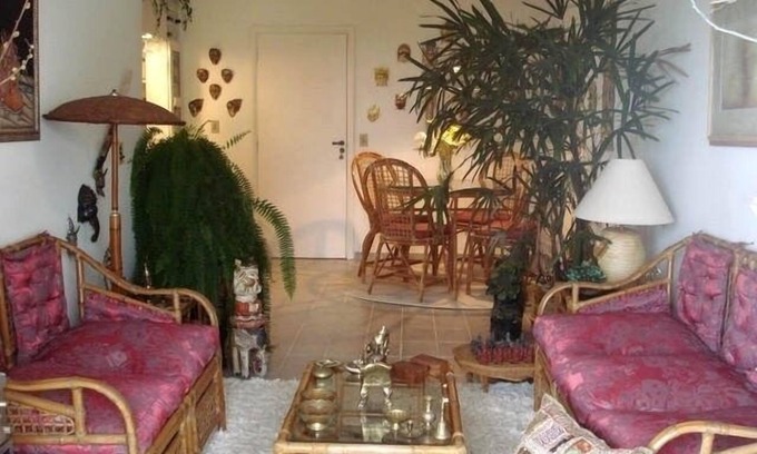 Jardim Mar e Ceu Apartment | Guarujá.Apto finely decorated. New Year/Jan/Fever. - 1 suite