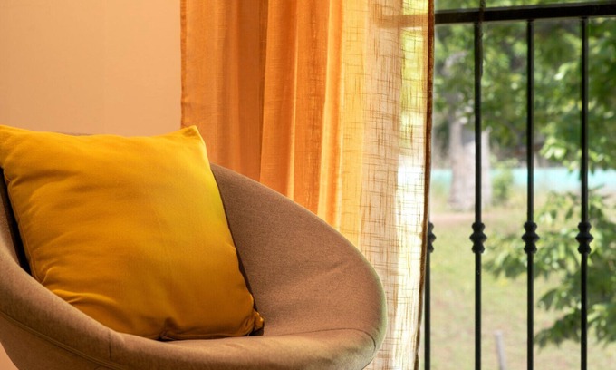 Saint-Pons Bed & Breakfast | Guest Room 'La Grange 1' with Mountain View, Shared Pool and Wi-Fi