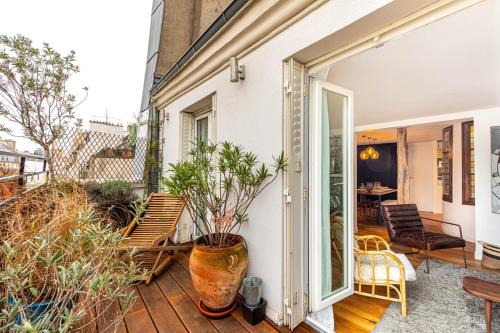 Quartier du Faubourg-Montmartre Apartment | GuestReady - Apt unique avec un balcon spacieux