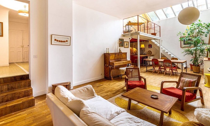 Clichy Apartment | GuestReady - Jungle Industrial Loft in Clichy