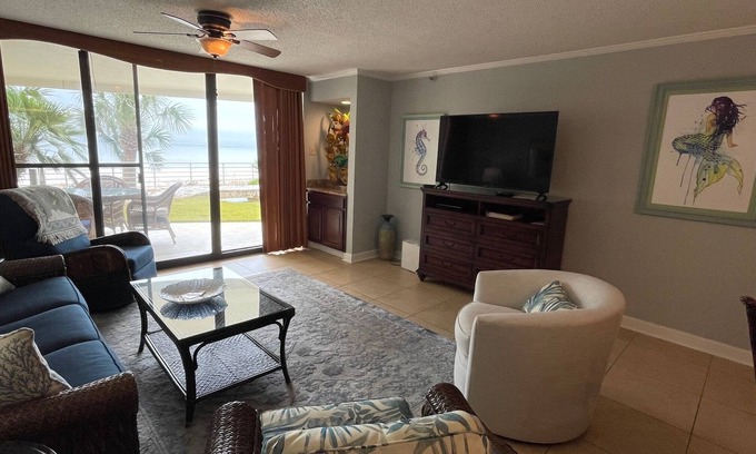 Ono Island Condo | Gulf Front Condo with Stunning Views!