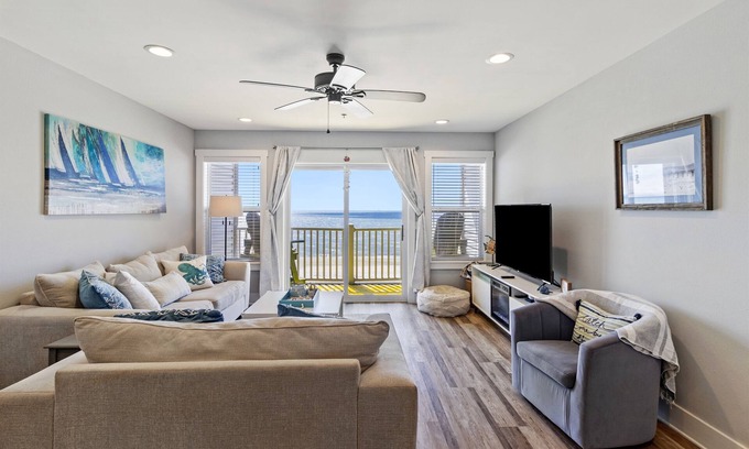 Mexico Beach House | Gulf-front! New boardwalk! Beachfront! On the sand! Fall dates discounted