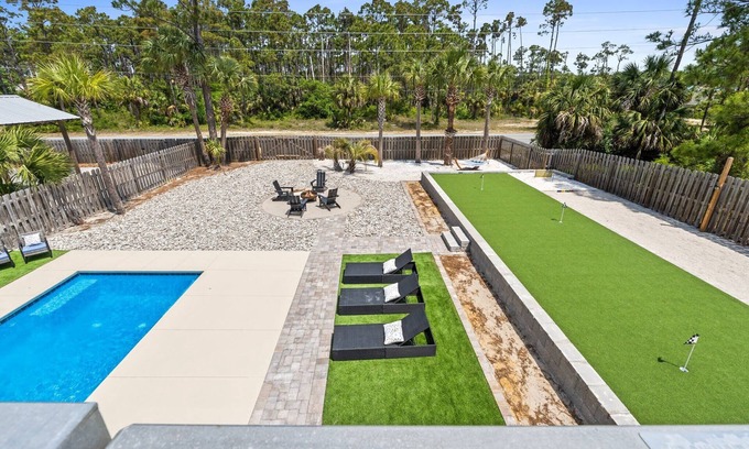 Port St. Joe House | Gulf view, Pet friendly, Firepit, Sleeps 16