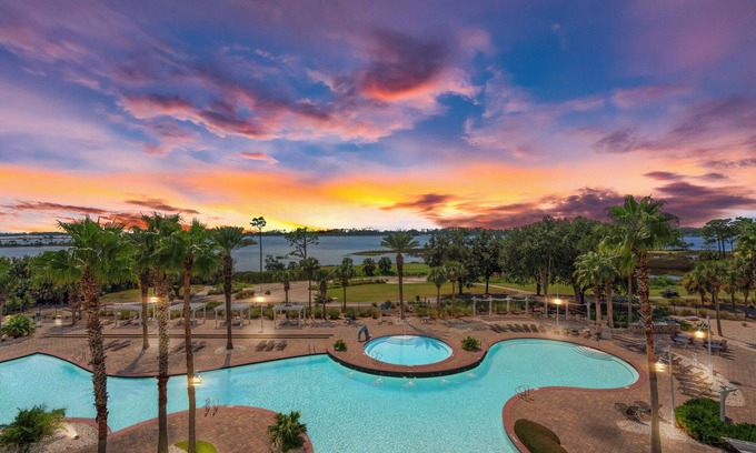Upper Grand Lagoon Condo | Gulf Views! Secret Beach, Pool, Golf, Beach Chairs