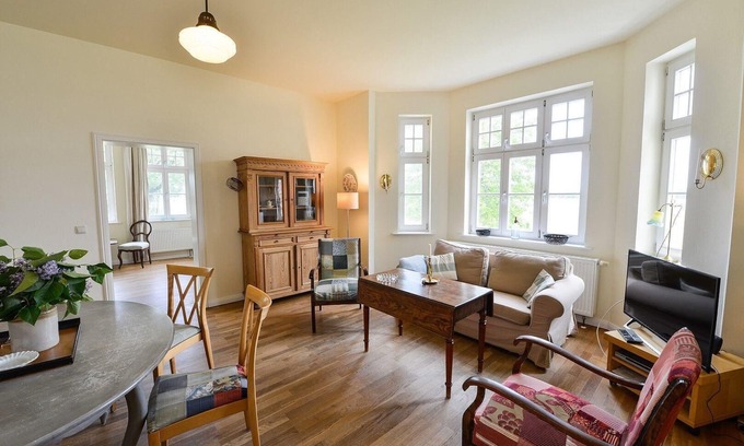 Grubnow Apartment | Gutshaus Grubnow Ferienwohnung 3