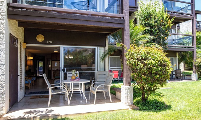 Kihei Condo | Hale Kamaole 130 Ground floor condo, easy access to best beach on Maui!