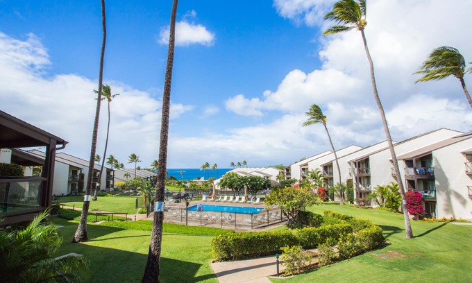 Kihei Condo | Hale Kamaole 245 Second floor condo, easy access to best beach on Maui!