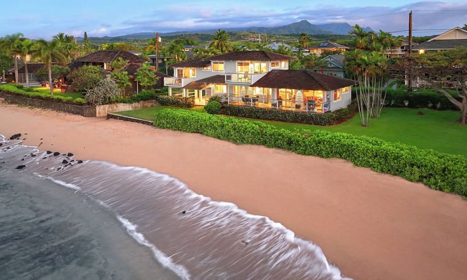 Poipu House | Hale Ohe - Best Value Beachfront Home Steps from Beach